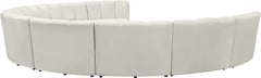 Infinity - 9 Piece Velvet Modular Sectional