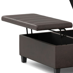 Ellis - Upholstered Coffee Table Storage Ottoman