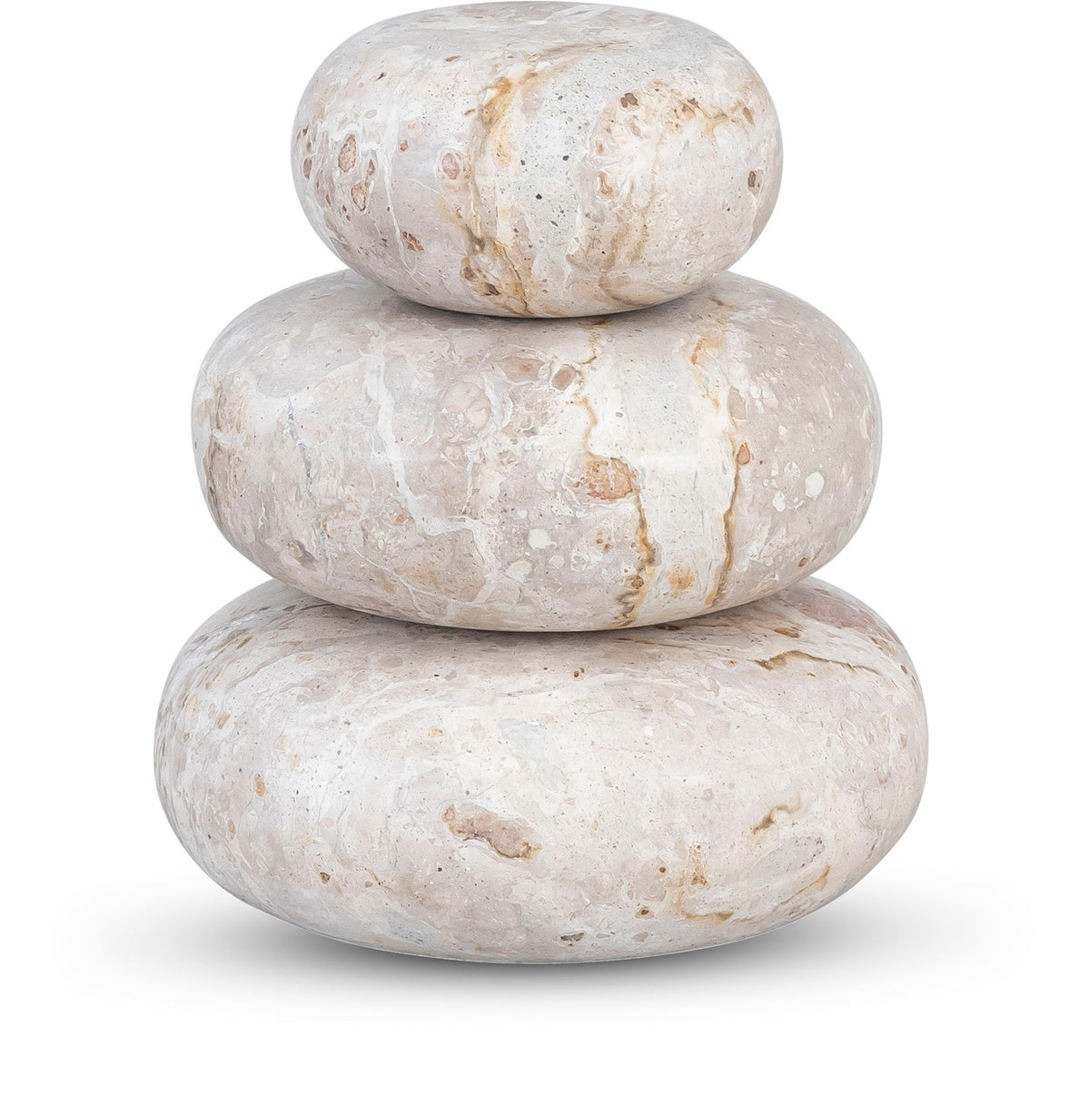 Pumpkin - 3 Piece Marble Decorative Object