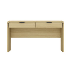 Grace - Office Desk & 2 Drawers - Oak