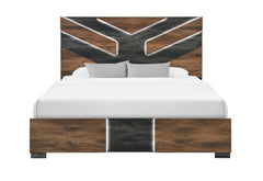 Optimus - King Bed - Black / Brown