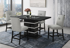 Monaco - Bar Stool - Gray / Black
