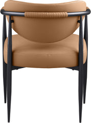 Virella - faux Leather Upholstered Dining Chair (Set of 2) - Black Base