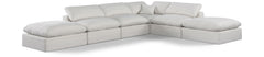 Comfy - 6 Piece Linen Modular Sectional