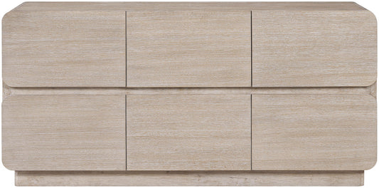 Adagio - Solid Wood And Oak Veneer Dresser - Natural