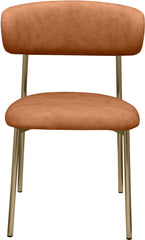 Lupita - Dining Chair With Brushed Gold Legs (Set of 2)