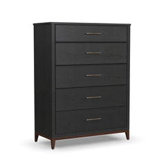 Waterfall - Drawer Chest - Black