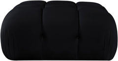 Orin - Velvet Performance Fabric Upholstered Modular Ottoman