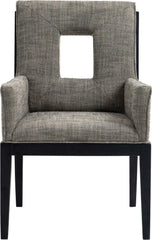 Gwendolyn - Dining Arm Chair With Black Frame
