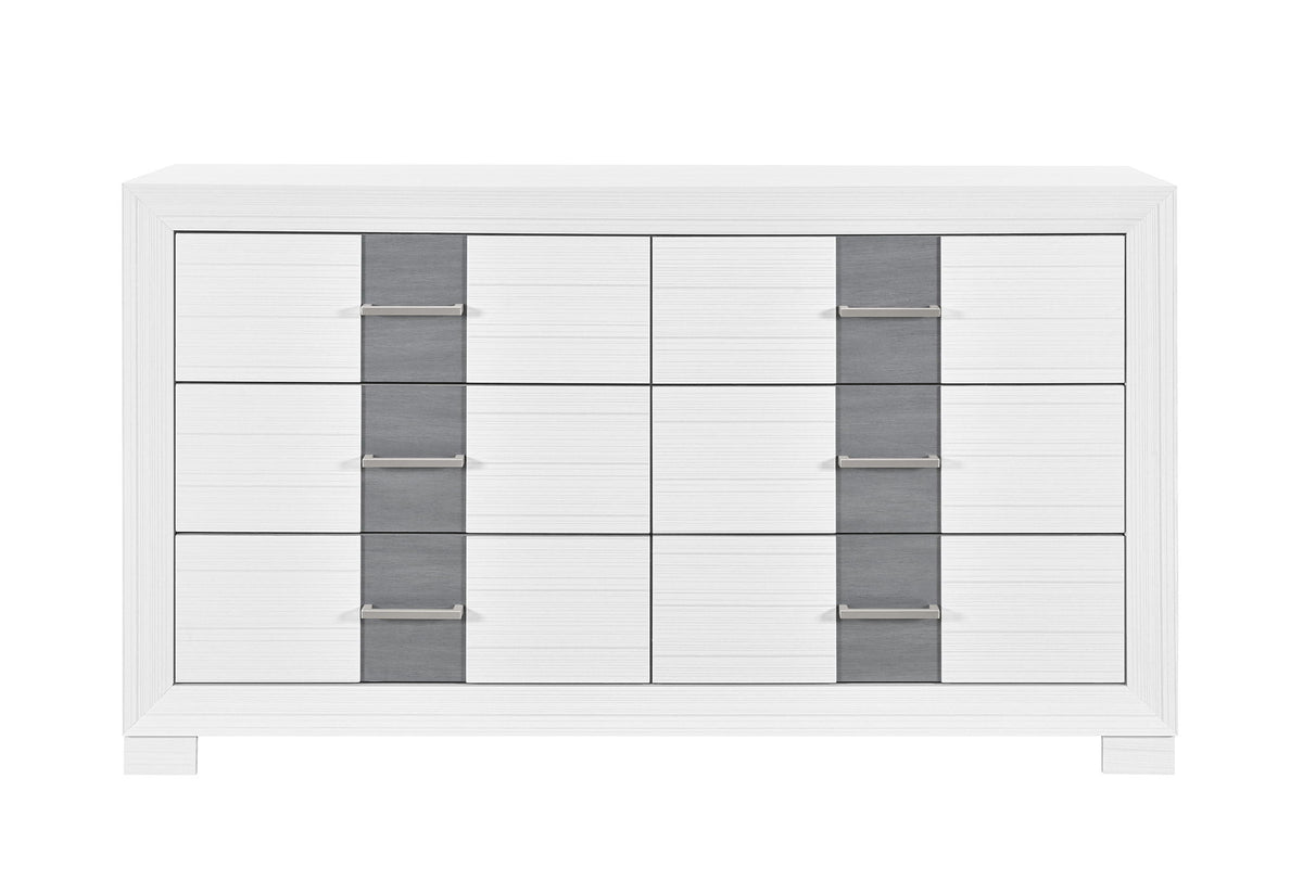 Optimus - Dresser - White / Gray