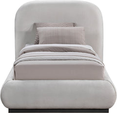 Vaughn - Chenille Bed With Black Base