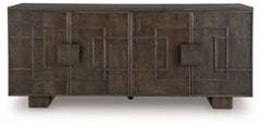 Cato - Dark Brown - Accent Cabinet