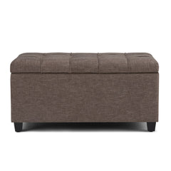 Sienna - Upholstered Storage Ottoman Bench