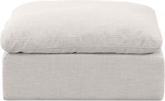 Indulge - Linen Ottoman