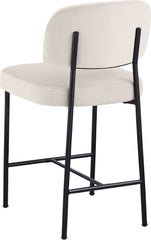 Zarelle - Performance Fabric Upholstered Counter Stool (Set of 2)