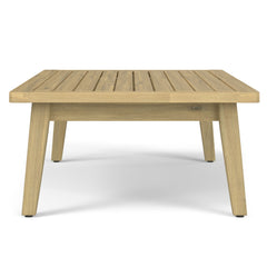 Palmetto - Outdoor Coffee Table - Light Teak