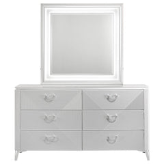 Cassia - 6-Drawer Bedroom Dresser Cabinet