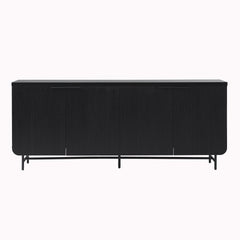 Modern Fluted Door Minimalist Storage Sideboard