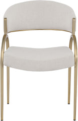 Privet - Dining Chair (Set of 2) - Gold Base