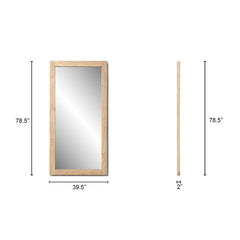 Langford - Full Length Mirror - Light Brown