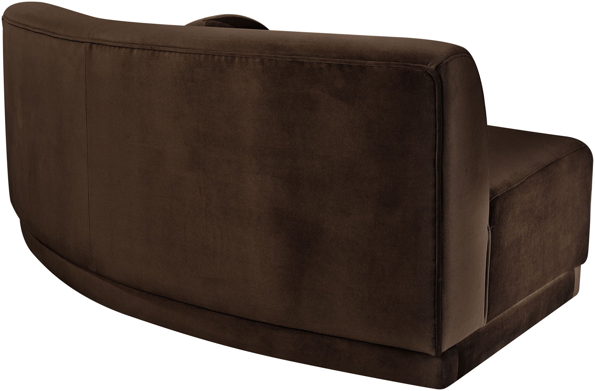 Avra - Velvet Performance Fabric Upholstered Armless Sofa