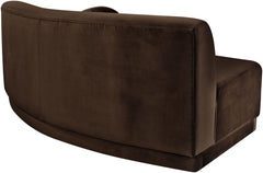 Avra - Velvet Performance Fabric Upholstered Armless Sofa