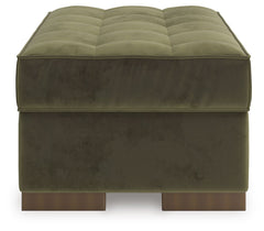 Caspian-Town - Olive - Oversized Accent Ottoman