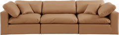 Comfy - Faux Leather Modular Sofa 3 Seats