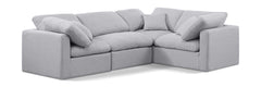 Indulge - Linen 4 Piece Modular Corner Sectional