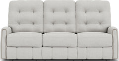 Devon - Reclining Sofa, Nailhead Trim