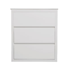 Freestanding Bathroom Vanity With Ceramic Sink, 2 Full Extension Drawers