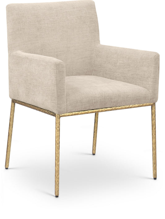Reeves - Dining Chair With Gold Legs (Set of 2)