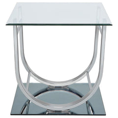 Danville - Glass Top Coffee Table Set