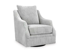 Gubbins - Swivel Accent Chair - Gray