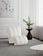 Swoon - Accent Chair With Natural Base