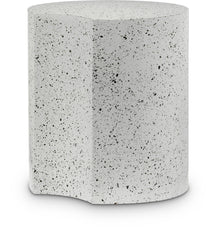 Dimple - End Table - Terazzo Finish