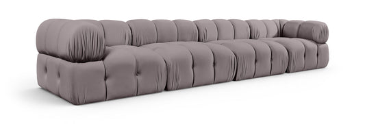 Orin - Fabric Velvet 4 Piece Modular Sofa