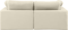 Comfy - Faux Leather Modular Sofa 2 Seats