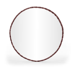 Hammer - Round Iron Mirror