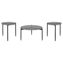 Rosalie - Round Coffee And End Table Set