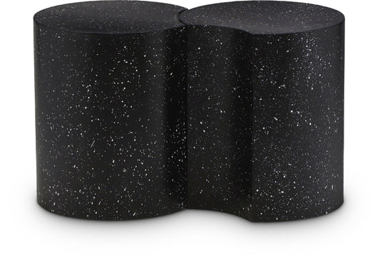 Dimple - 2 Piece Modular End Table - Terazzo Finish