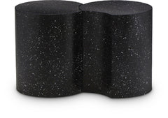 Dimple - 2 Piece Modular End Table - Terazzo Finish