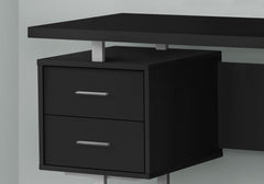 Computer Desk For Home Office, Laptop, Left, Right Set - Up, Storage Drawers, Contemporary & Modern