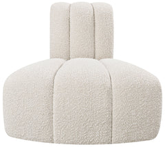 Arc - Boucle Fabric Reverse Corner