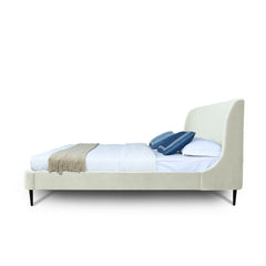 Heather - Modern Upholstered Velvet Bed