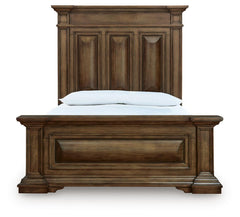 Frantanna - 3 Pc. - Queen Panel Bed, Dresser And Mirror - Brown