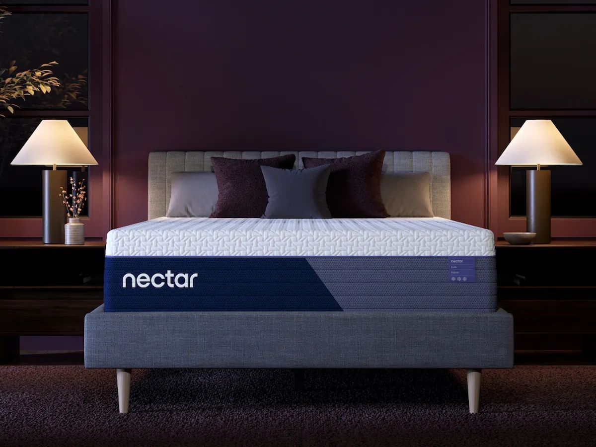 Nectar Luxe Hybrid - White - Mattress