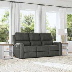 Linden - Power Reclining Sofa With Power Headrests & Lumbar
