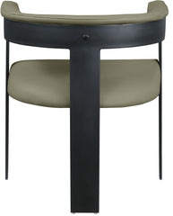 Romeo - Faux Leather Dining Chair With Black Base (Set of 2)