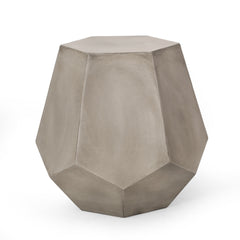 Outdoor Calgary Side Table - Light Gray